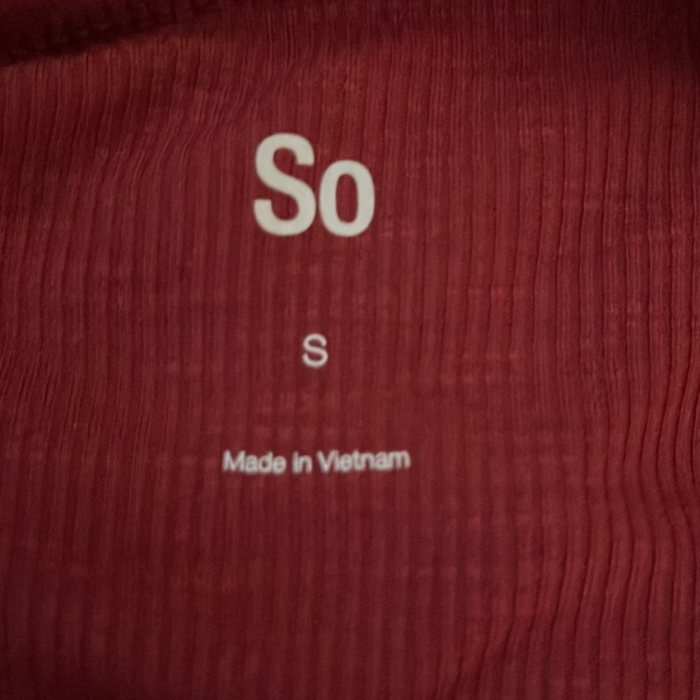 SO Ribbed Tee - Picture 4 of 4
